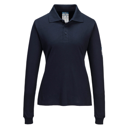IMBRACAMINTE - FR758, Tricou polo din 60% modacrilic, 39% bumbac, 1% fibră de carbon, 200 g/mp