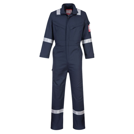 IMBRACAMINTE - FR93, Combinezon din 80% bumbac, 19% poliester, 1% fibra de carbon, 340 g/mp