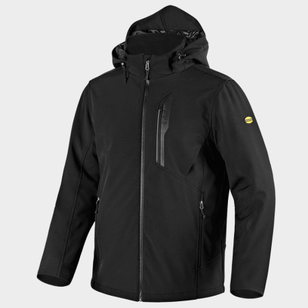 Imbracaminte TERMOIZOLANTĂ - FREEDOM, Jachetă tip Softshell din poliester și elastan, 270 g/mp, căptușeală din poliester