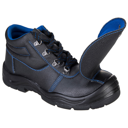 FW22, Bocanci de protecție S3 SR FO M HRO din piele șpalt, protecție metatarsiană, bombeu și lamelă metalice [1]