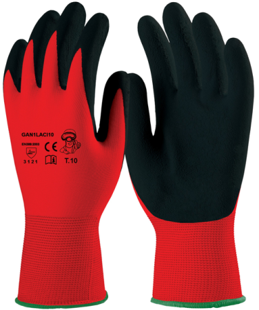 GAN1LACI, Mănuși de protecție din poliester, imersate în latex [5]