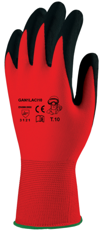 GAN1LACI, Mănuși de protecție din poliester, imersate în latex [0]