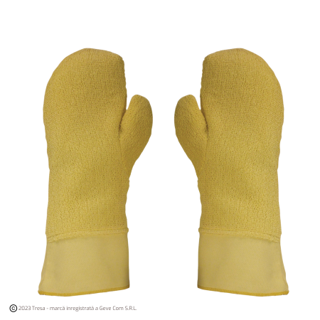 Protecție termică (căldură) - GANHEAT 4671, Mănuși de protecție din Kevlar, tricotate fără cusături, lungime 39 cm