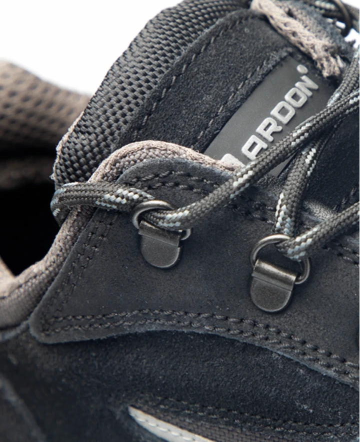 GEARLOW S1P SR FO, Pantofi de protecție din piele velur de bizon și CORDURA, bombeu metalic și lamelă antiperforație din oțel, talpă PU/PU bicomponentă [2]