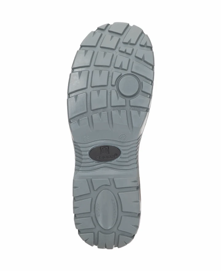 GEARLOW S1P SR FO, Pantofi de protecție din piele velur de bizon și CORDURA, bombeu metalic și lamelă antiperforație din oțel, talpă PU/PU bicomponentă [4]