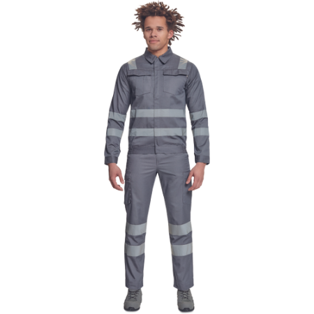 GETACHE RFLX, Jachetă reflectorizantă din poliester și bumbac, 195 g/mp [3]