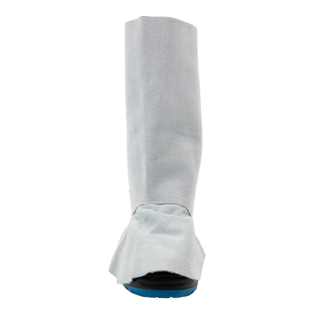 GHETTE-C 1305CW, Jambiere de sudură din piele spalt de bovină, cusute cu ață de kevlar, cu 3 curele reglabile [4]
