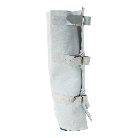 GHETTE-C 1305CW, Jambiere de sudură din piele spalt de bovină, cusute cu ață de kevlar, cu 3 curele reglabile [2]