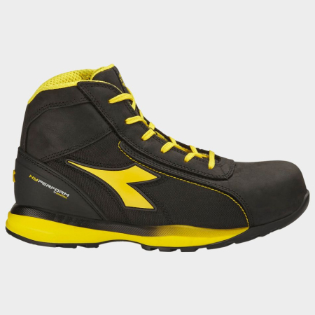 ÎNCĂLȚĂMINTE - GLOVE HYPER S3S, Bocanci de protecție din piele nubuck și textil, bombeu compozit