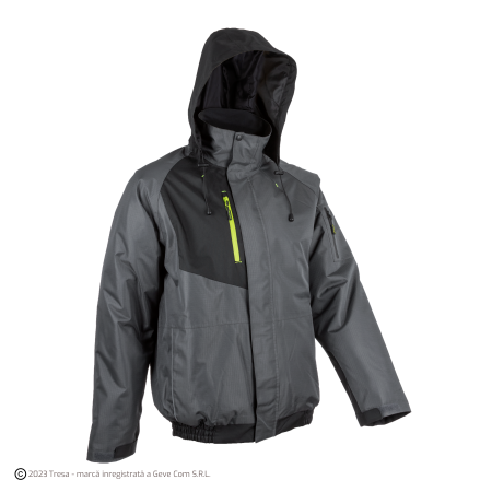 GOMA, Jachetă bomber din poliester Ripstop, căptușeală din tafta și fleece, 300 g/mp [2]