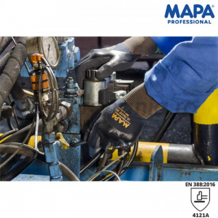 GRIP&PROOF, Manusi de protectie din fibre sintetice, imersate in nitril [1]