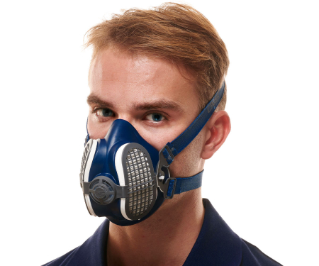 ELIPSE P3, Semimasca de protecție respiratorie cu filtre HESPA reutilizabile P3, corp din TPE medical [3]
