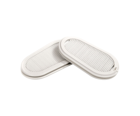 ELIPSE P3, Semimasca de protecție respiratorie cu filtre HESPA reutilizabile P3, corp din TPE medical [1]