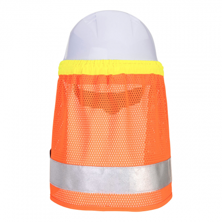 HA17, Protecție gât HI-VIS, din poliester tip plasă, 110 g/mp [1]