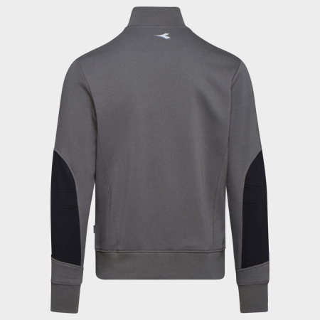 DIADORA, Hanorac de lucru din bumbac și poliester, 280 g/mp, cu fermoar [1]