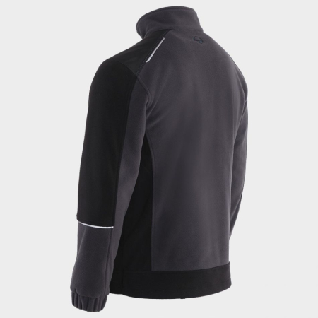 REVOLT FLEECE, Jachetă de lucru din fleece de poliester cu tratament anti-pilling, 350 g/mp [5]
