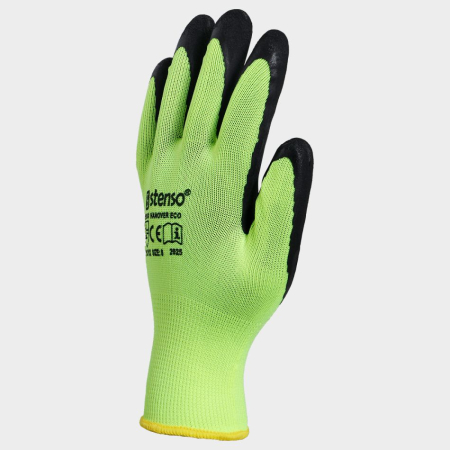 HANOVER ECO, Mănuși de protecție mecanică din poliester, imersate în spumă de latex [3]