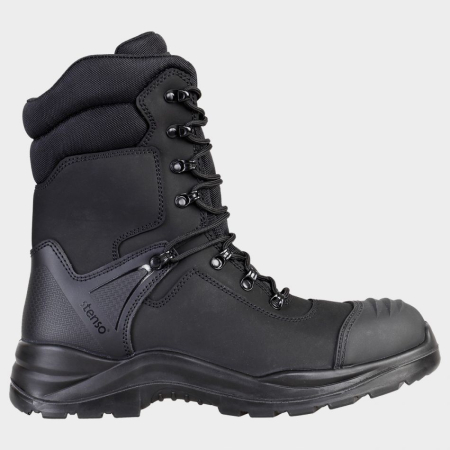Bocanci de lucru O2 - HARLEY O6, Bocanci de lucru din piele nubuck hidrofobizată, talpă poliuretan, impermeabili