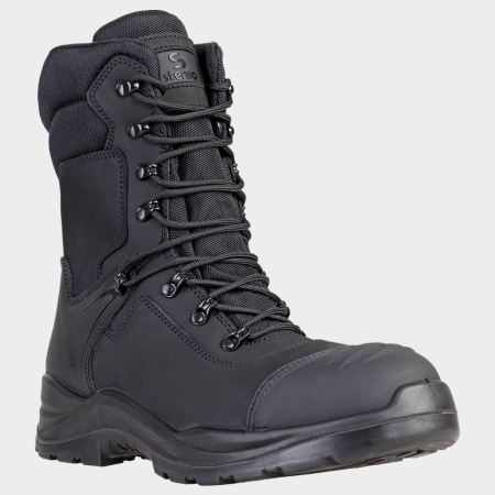 HARLEY S6, Bocanci de protecție din piele nubuck hidrofobizată, bombeu compozit [4]