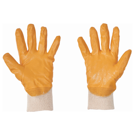 HARRIER YELLOW, Manusi de protectie din bumbac, imersate in nitril [1]