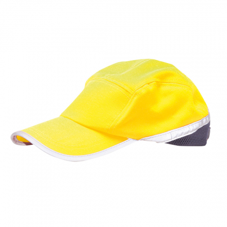 HB10, Șapcă tip Baseball HI-VIS, din policoton și plasă, 245 g/mp [2]
