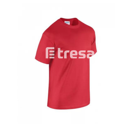 HEAVY COTTON, Tricou din bumbac, la baza gatului, cu maneca scurta [1]