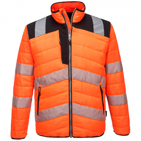 Jachete reflectorizante (HI-VIS) - HI-VIS PW3 BAFFLE, Jacheta din poliester 120 g/mp, căptușeala termică 170 g/mp