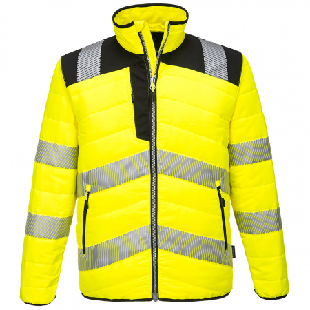Jachete reflectorizante (HI-VIS) - HI-VIS PW3 BAFFLE, Jacheta din poliester 120 g/mp, căptușeala termică 170 g/mp