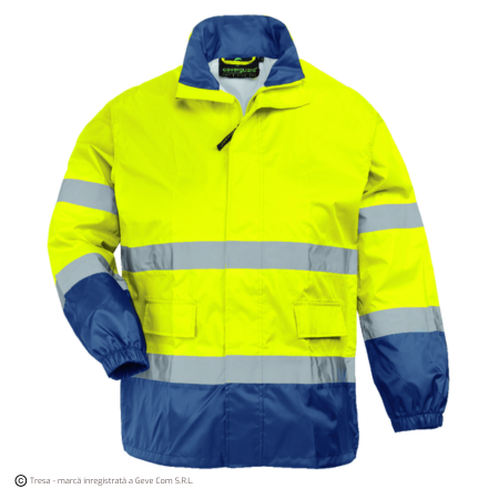 HI-WAY, Costum de ploaie de înaltă vizibilitate din poliester Oxford 150D [1]