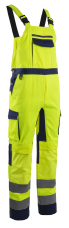 HIBANA, Pantaloni în talie din twill bumbac-poliester, întărituri Oxford, protecție genunchi Type 2, 270 g/mp [4]