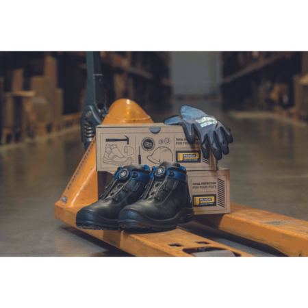 HIJET CGW, Bocanci de protecție din piele presată grain [3]