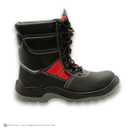 HOF SC-03-009 HIGH ANKLE S3, Bocanci de protectie înalți, cu bombeu din otel, lamela antiperforatie, fețe hidrofobizate, talpa SRC [4]