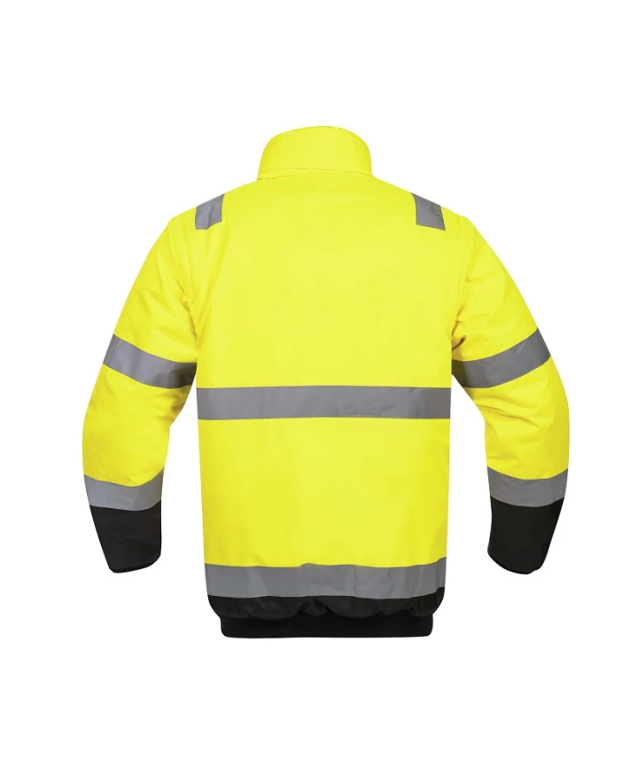 HOWARD REFLEX+, Jachetă HI-VIS cu mâneci și glugă detașabile din poliester Oxford 180g/mp, acoperire PU [1]