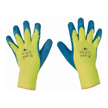 Lichidari Stoc - HS-04-014, Manusi de protectie din acril, imersate in latex