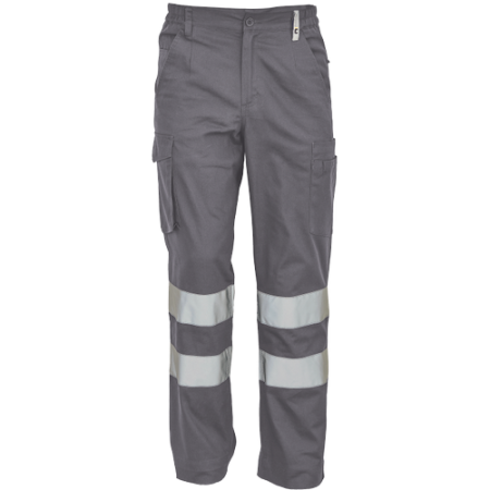 IMBRACAMINTE - HUELVA RFLX, Pantaloni reflectorizanți din poliester și bumbac, 195 g/mp
