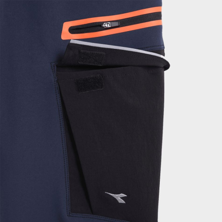 HYBRID CARGO, Pantaloni în talie din poliamidă și poliester cu elastan, 230 g/mp [1]