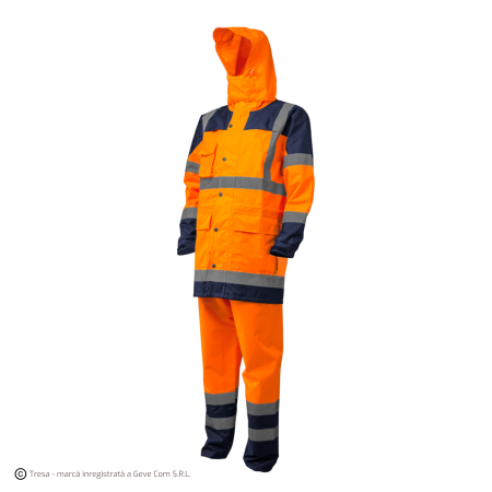 HYDRA, Costum de ploaie de înaltă vizibilitate din poliester Oxford 300D [2]