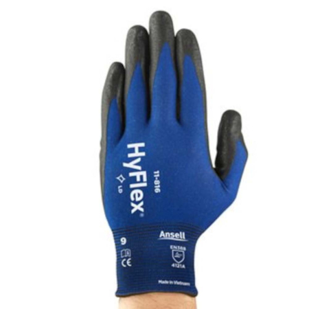 PROTECȚIA MÂINILOR - HYFLEX 11-816, Mănuși de protecție din nitril, fără cusături