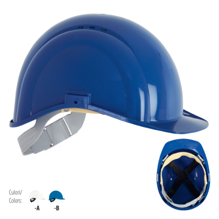 CĂȘTI DE PROTECȚIE - INAP DEFENDER 2681, Cască de protecție cu calotă din polietilenă, suspensie din plastic și benzi textile
