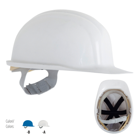 CĂȘTI DE PROTECȚIE - INAP PCG A 2670, Cască de protecție pentru metalurgiști cu calotă din policarbonat armat cu fibră de sticlă, suspensie din plastic