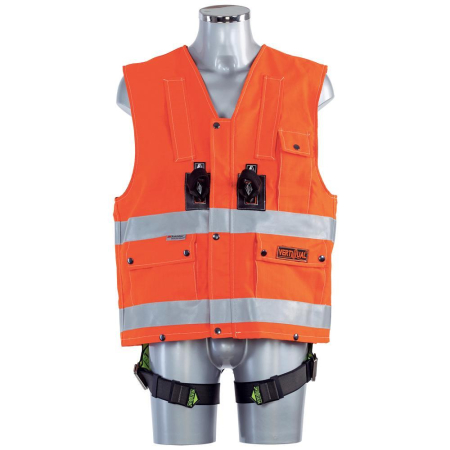 Centuri și hamuri - INTELLIVEST FR 552, Centură integrată în vestă de protecție, ingnifug, antistatic, hi-viz, numai vesta