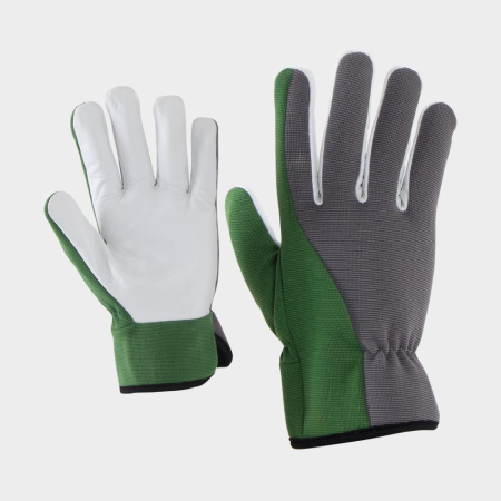 PROTECȚIA MÂINILOR - IORA 2.0, Manusi de protectie din piele artificiala si textil, cu inchidere siret