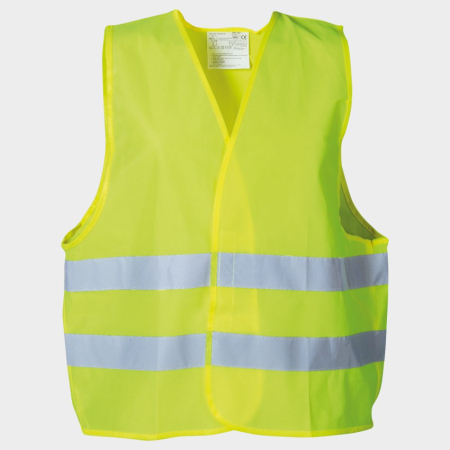 Veste reflectorizante (HI-VIS) - IZAR, Vestă reflectorizantă HI-VIS din poliester