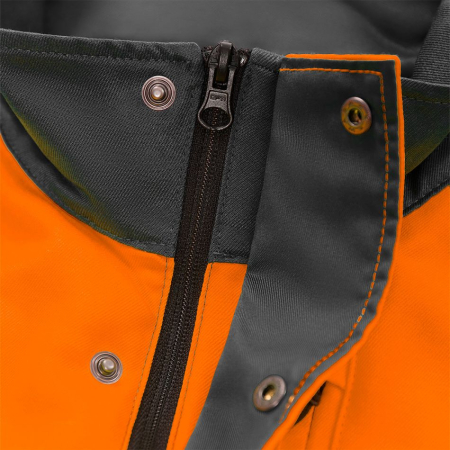 GREEN, Jachetă de lucru HI-VIS din bumbac și poliester, 240 g/mp [4]