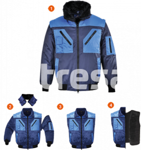 Jachete - PJ20 PILOT, Jachetă multifuncțională, impermeabilă, 240 g/mp, căptușeală termică, 120 g/mp