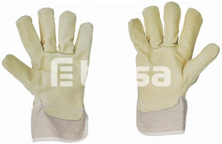 JAY, Manusi combinate din piele de porc si tesatura de bumbac [5]