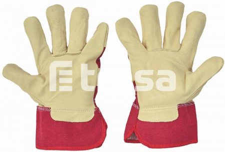 JAY, Manusi combinate din piele de porc si tesatura de bumbac [11]