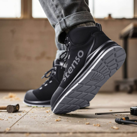 JETT ANKLE S3, Bocanci de protecție din microfibră hidrofobizată, bombeu compozit [7]