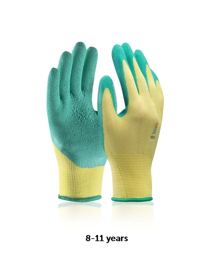JOJO, Mănuși de protecție pentru copii din poliester, imersate în latex [1]