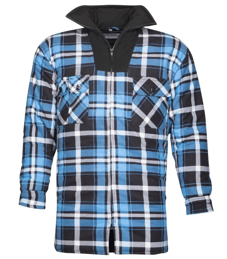 IMBRACAMINTE - JONAH WINTER, Cămașă de flanelă de iarnă din bumbac, 140 g/mp, izolată termic